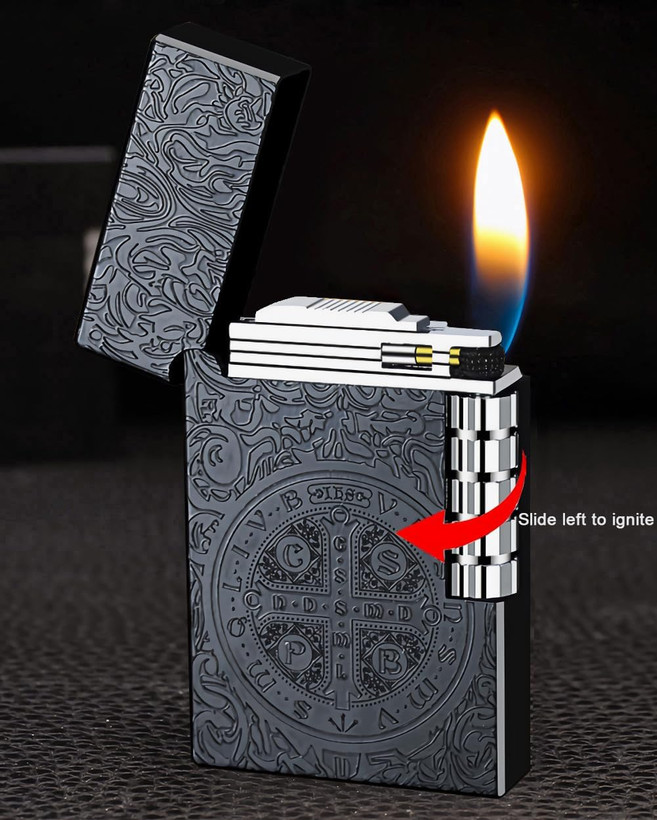 فندک بغل زن گازی برند lighter طرح کنستانتین کد 20232