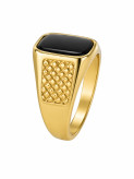 انگشتر استیل رنگ ثابت مدل Diamond Mesh