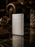 فندک بنزینی برند lighter بدنه فلزی طرح کنستانتین