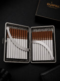 جا سیگاری چرمی گوپای (Guipai) چهار خانه ریز طرح damier ebene