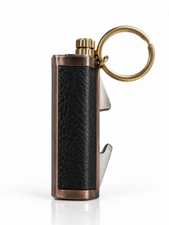 کبریت دائمی لایتر (Lighter) با در بازکن طرح چوب
