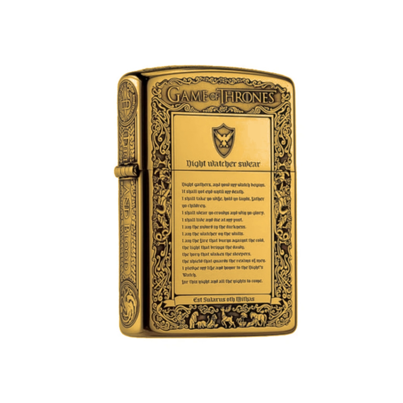 Game of Thrones Chief Gasoline Lighter (540 Degree Engraving) Original